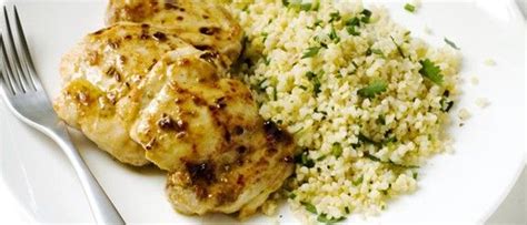 Grilled Chicken With Yoghurt And Bulgar Wheat Salad Bulgar Wheat Salad