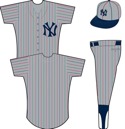 New York Yankees Road Uniform American League Al Chris Creamers