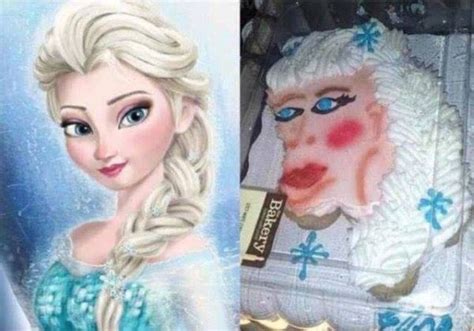 Disneys Frozen Elsa Personalized Cake Super Lustige Bilder Lustige