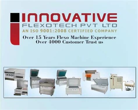 Innovative Flexotech Pvtltd High Quality Photopolymer Plate Making