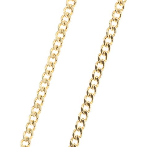 Gold Plated Classic Chain Necklace 60cm Gold Plated Necklaces And Chains
