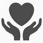 Icon Icons Care Health Hands Heart Support