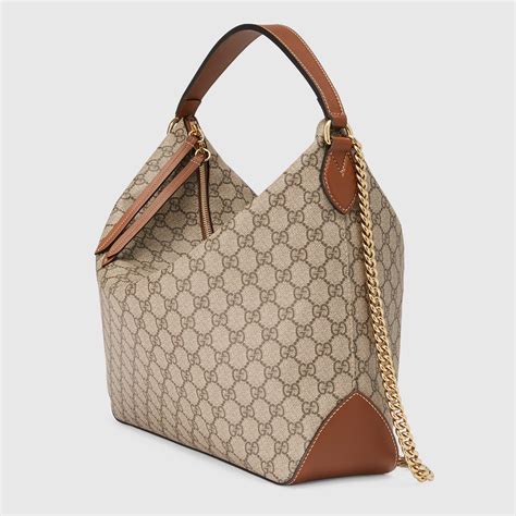 Gg Supreme Canvas Hobo Gucci Womens Shoulder Bags 477324khnkg8534