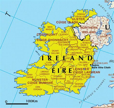 Северная ирландия на карте