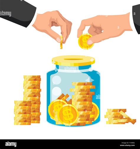 Money Saving Concept Stock Vector Image And Art Alamy
