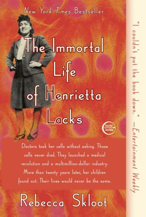 The Immortal Life Of Henrietta Lacks Reading Group Choices