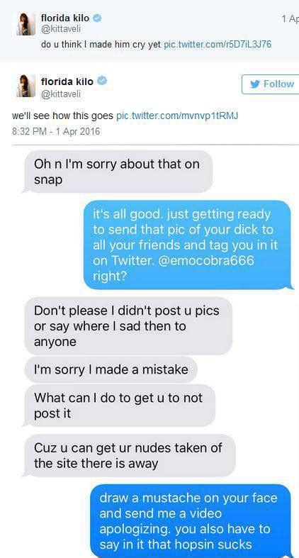 Guy Sends His Unsolicited Nudes To A Girl And Gets Owned Hard Pics