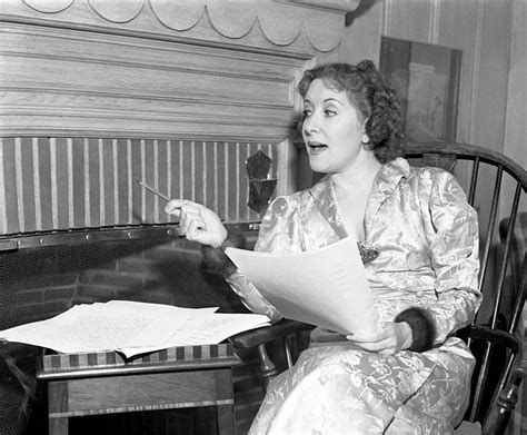 Gracie Allen Preparing At Home In 1940 Old Time Radio George Burns