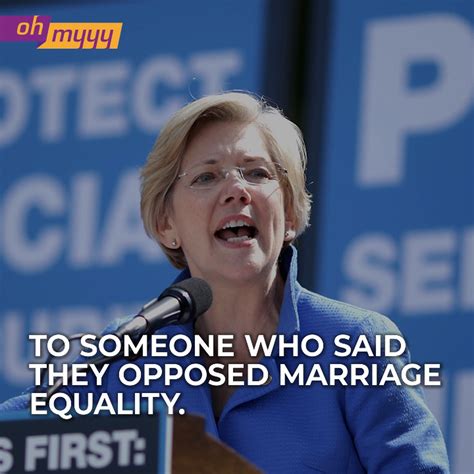 elizabeth warren has burn for the ages after question about conservative marriage beliefs during