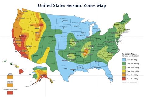 Iso Earthquake Zone Map
