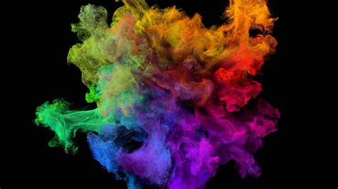 Rainbow Explosion Bright Color Explosion Hd Wallpaper Pxfuel