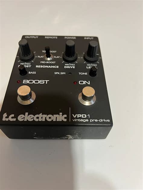 Tc Electronic Vintage Pre Drive Reverb