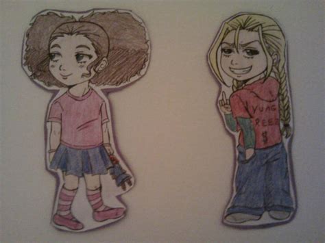 Jazmine And Cindy The Boondocks Girls By Millie Rose13 On Deviantart