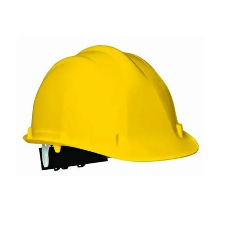 Yellow Hdpe Safety Helmet Construction At Rs 120unit In Raigad Id