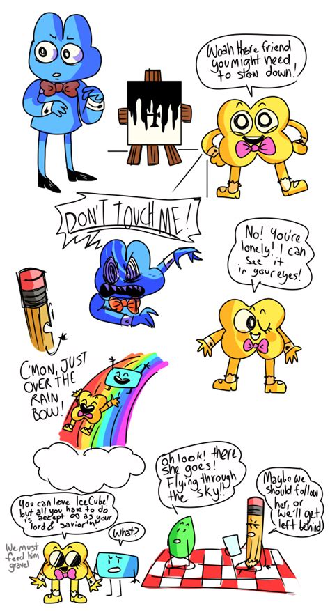 Pencil is a female contestant in battle for dream island, battle for dream island again, and battle for bfdi. this is an art account, I sWEAR — I'm not sure if I want ...