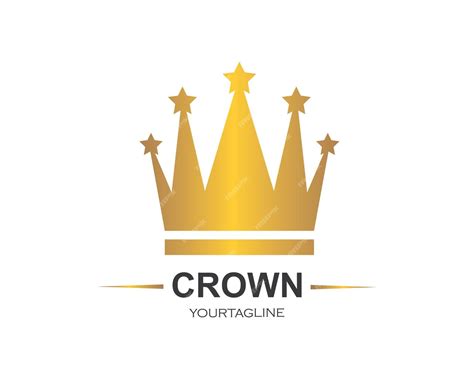 Premium Vector Royal Crown Logo Icon Vector Illustration Design