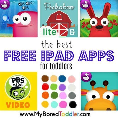 Discover parenting tips that will help your toddler's development in creativity, language and personal and social skills. Best FREE Toddler Apps for iPad | Toddler apps, Learning ...