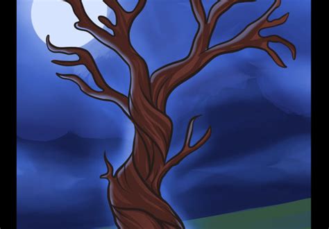 How To Draw Trees Step By Step Trending Difficulty Any