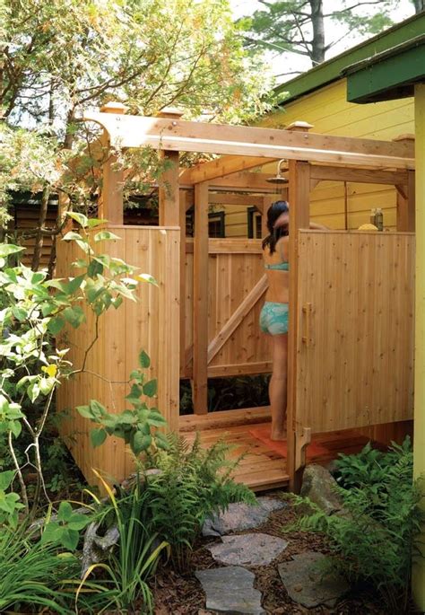 It saves you propane, water and lets you wash off the grime from your body without any trouble. 290 best images about Outdoor showers on Pinterest | Beach ...