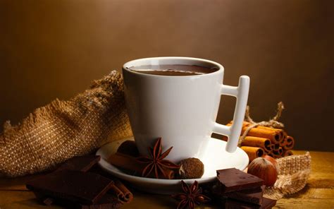 Drink A Hot Chocolate In The Morning Hd Wallpaper