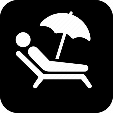 Beach Guy Male Man Recreation Relaxation Resort Stick Figure