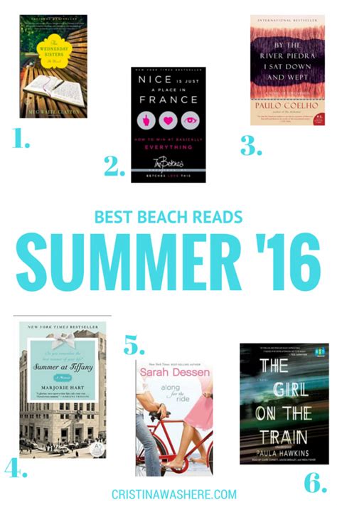 Best Beach Reads For Summer 2016 Cristina Was Here