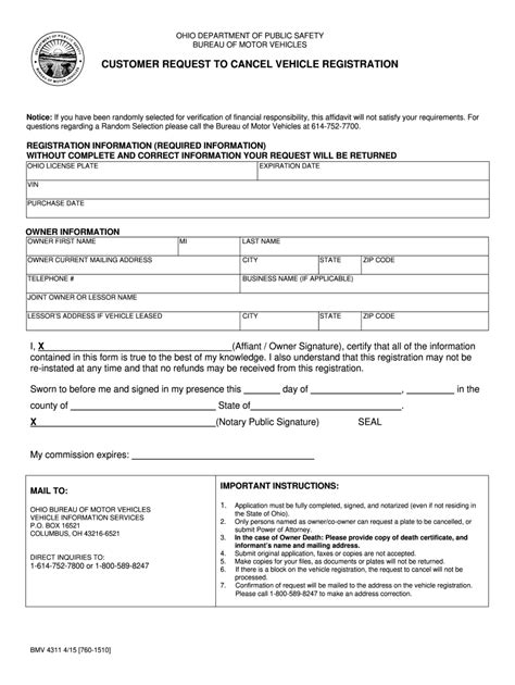 Ohio Bmv S 2011 2024 Form Fill Out And Sign Printable Pdf Template