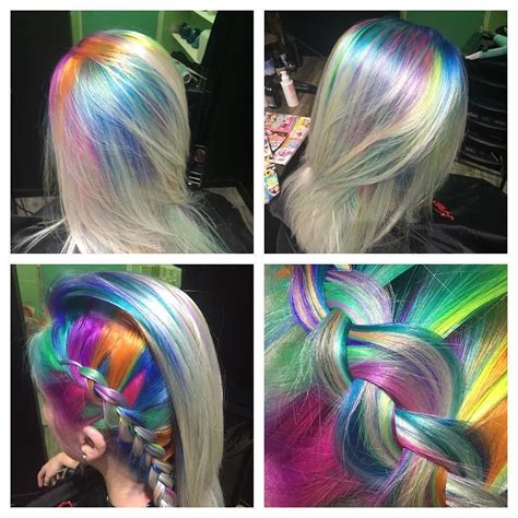 | this tutorial will cover everything from creating a complex selection to building proper stacks of adjustment. Rainbow Roots - so many looks! by laushairstylist You can ...