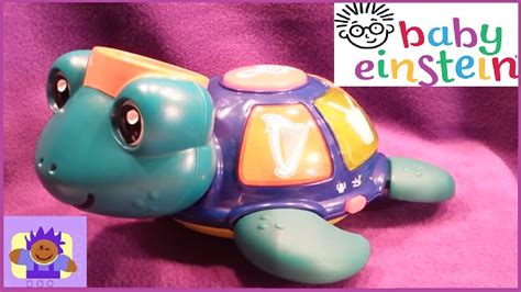 Baby Einstein Musical Nursery Rhyme Turtle Learning Toy For Babies And
