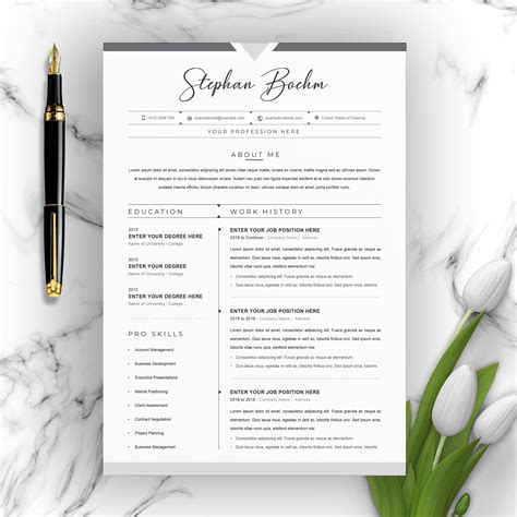 Clean Resume Template