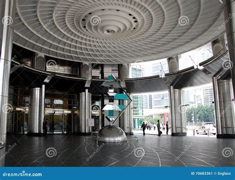 Entrance To The Petronas Office Editorial Photo Image Of Capital