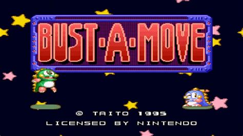 Bust A Move Snes Gameplay Youtube