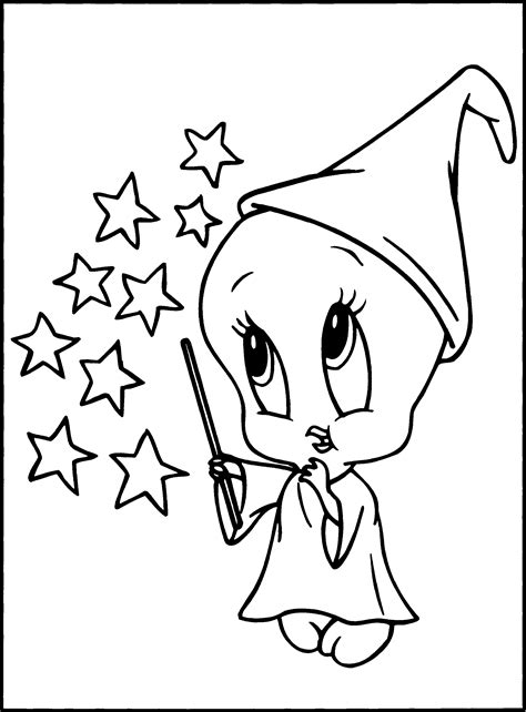 Piu Piu Coloring Page