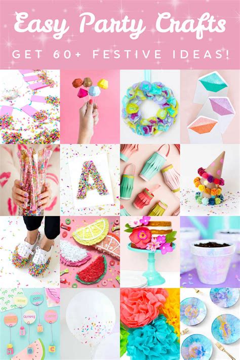 Easy Party Crafts 60 Ideas For A Festive Celebration Mod Podge Rocks