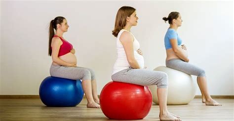 How To Use A Yoga Ball During Pregnancy Yogawalls