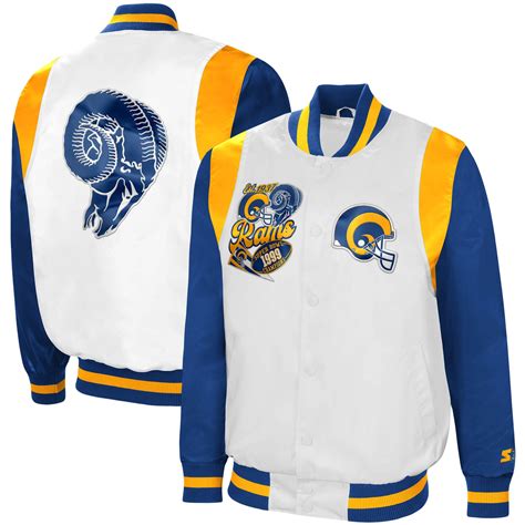 Starter Los Angeles Rams Whiteroyal Retro The All American Full Snap