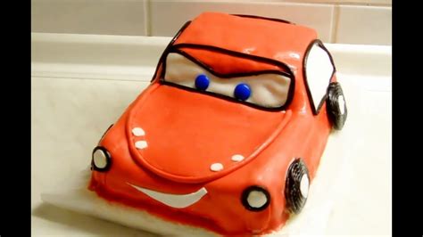 eine cars torte selber backen youtube