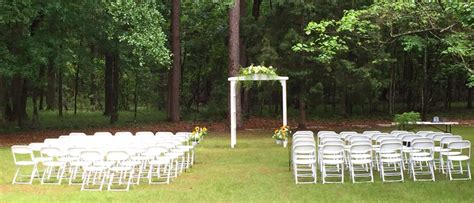 Lake Iamonia Lodge Wedding Ceremony Tallahassee