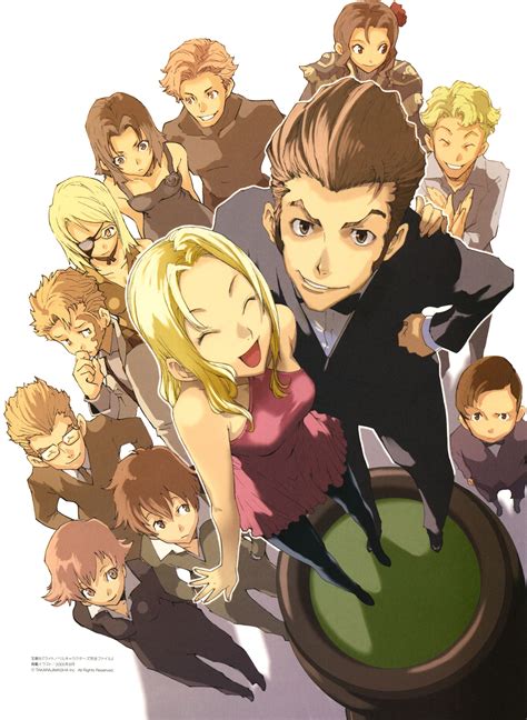 Baccano Official Pictures By Enami Katsumi Anime Manga Anime