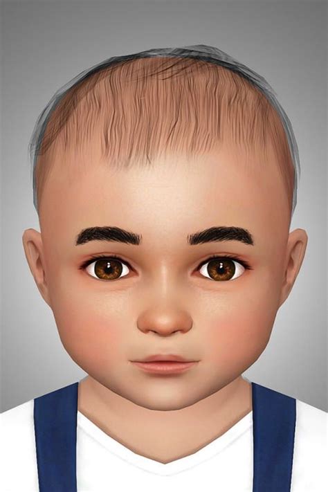 Buckleys Sims Newborn Hair For Toddlers An Edit Of The Sims 3