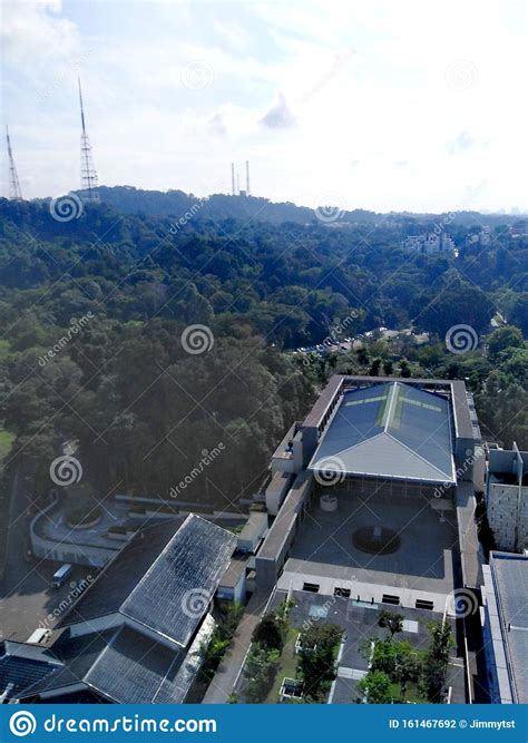 Aerial View Of Bukit Batok Nature Park In Singapore Stock Photo Image