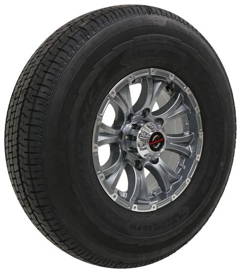 Goodyear Endurance St25585r16 Radial Tire W 16 Viking Aluminum Wheel