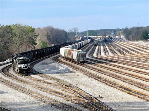 Norfolk Southern Rail Yard Crewe 3 This Is A Creative Com Flickr