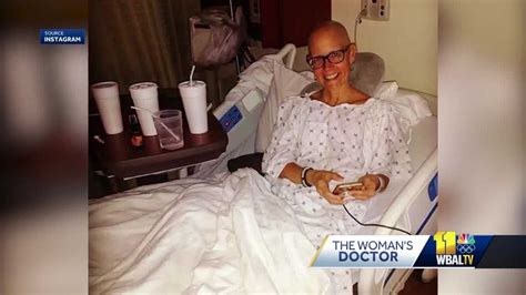 Womans Doctor Testing For Ovarian Cancer Early