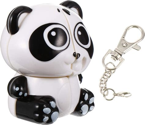 Toyandona Panda Keychain Panda Puzzle Toy Panda Zipper Pull