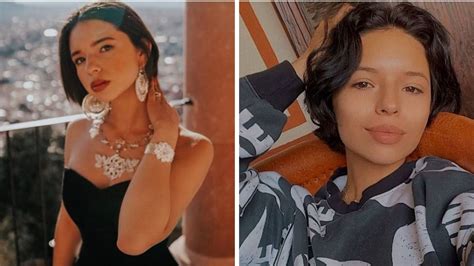 Ángela Aguilar usó un vestido de corte sirena para Marie Claire fotos