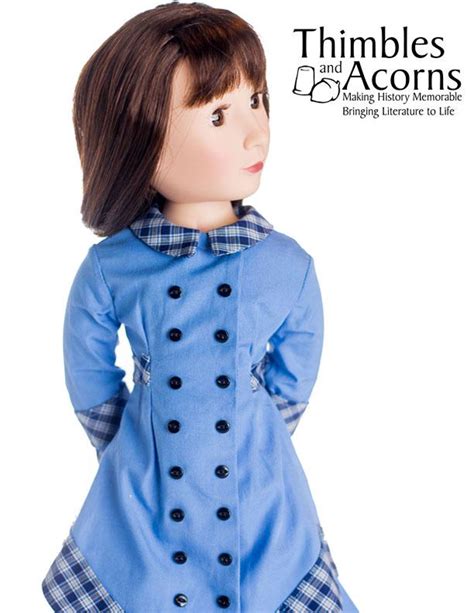 Thimbles And Acorns Carrie Doll Clothes Pattern 16 Inch A Girl For All