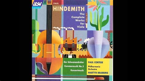 Hindemith Konzertmusik Op 48 I Lebhaft Paul Cortese Viola