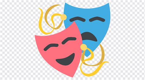 Drama Seni Topeng Teater Emoji Drama Wajah Teks Logo Png Pngwing