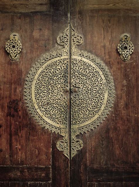 Close Up Image Of Ancient Doors Stock Image Image Of Keyhole Carving